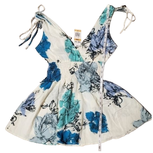 American Rag Womens Floral Print Smock Babydoll Top Size Small - Picture 7 of 10